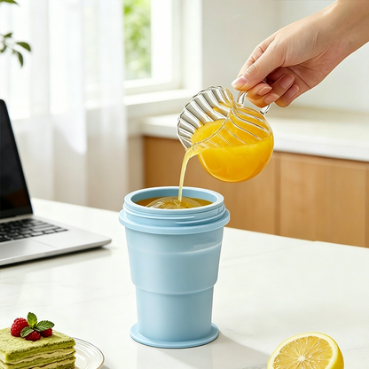 FrostGlide · 2-in-1 Foldable Ice Ball Maker Cup