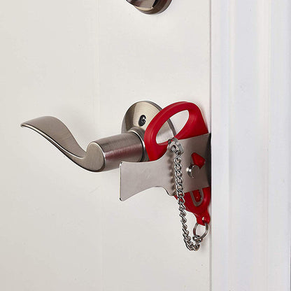 TravelGuar Portable Door Lock — Heavy-Duty Anti-Theft Hotel Room Security Blocker