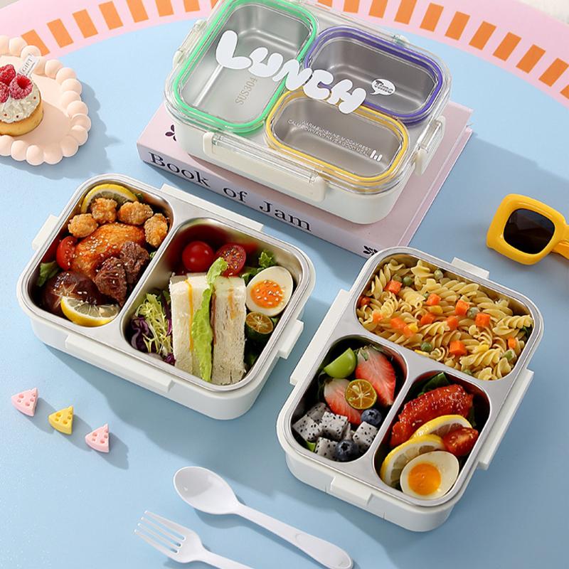 FreshRoute · Tri-Compartment Thermal Lunch System