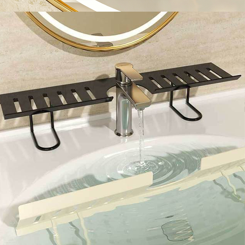 Streamline · Gun-Grey Faucet Vanity Organizer