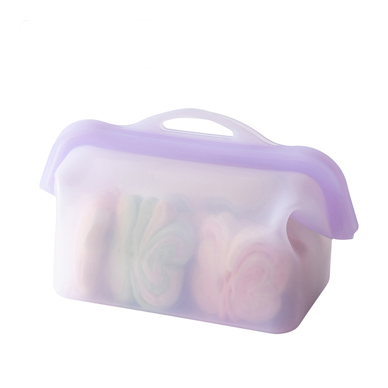 FreshFlex™ Reusable Silicone Food Storage Bag – Stand-Up Design & Wide Opening