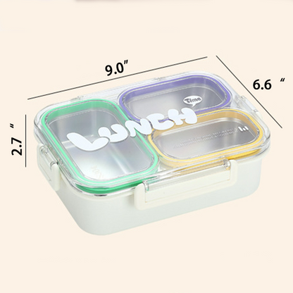 FreshRoute · Tri-Compartment Thermal Lunch System