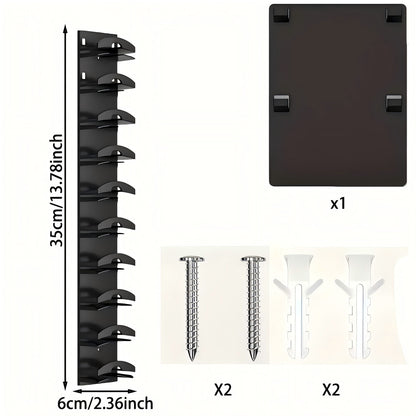 CapRail™ Wall-Mounted Hat Organizer for Baseball Caps