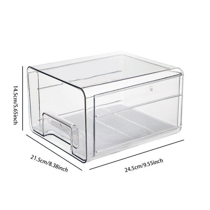 PET Multi-Functional Pull-Out Storage Box – Large Capacity & Easy Access