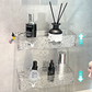 Strong Acrylic Wall-Mounted Shelf & Easy Cleaning,Easy installation