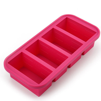 Silicone Food Storage & Freezer Trays:Easy-Release, Heat & Cold Resistant