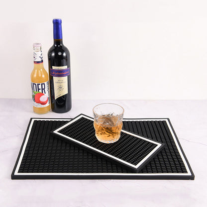 Bar Counter Dish Drying Mat – Quick Drain & Anti-slip and Shock Absorption
