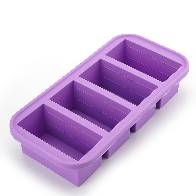 Silicone Food Storage & Freezer Trays:Easy-Release, Heat & Cold Resistant