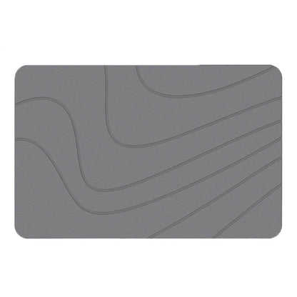 Diatomaceous Earth Hard Bath Mat - Non-Slip & Super Absorbent