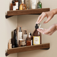 Triangle Bathroom Shelf – No-Drill & Strong Load Capacity