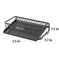 AuraGlow · Detachable Dual-Layer Luxe Soap & Sponge Organizer