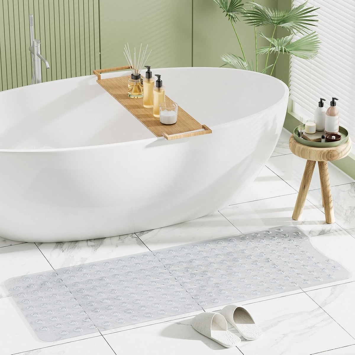 GripBloom™ Non-Slip Safety Mat for Bathroom, Shower, Kitchen & More