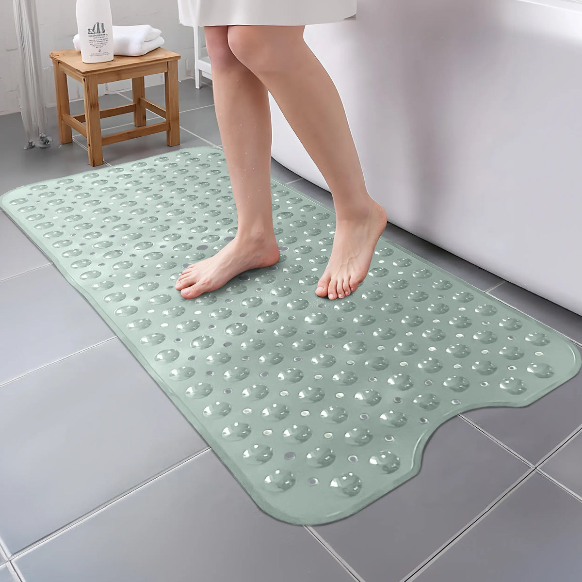 GripBloom™ Non-Slip Safety Mat for Bathroom, Shower, Kitchen & More