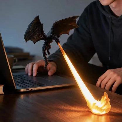 DragonFlare™ Fire-Breathing Dragon Night Light for Fantasy Lovers