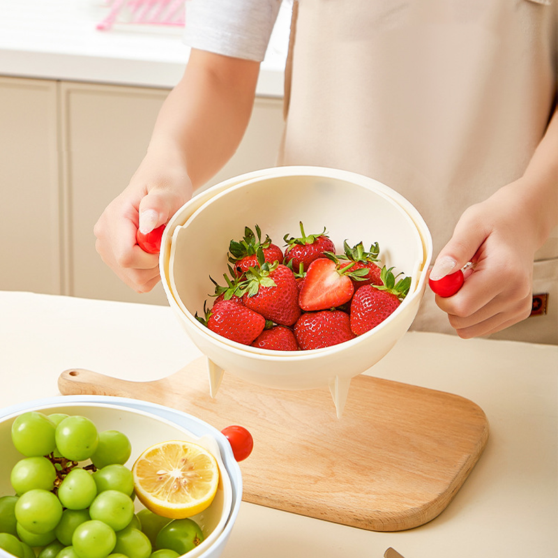 Rotating Drain Basket – High Temperature Resistant, Easy to Clean