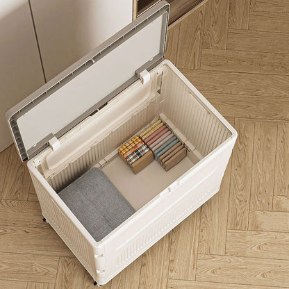 SpaceBox Foldable Large-Capacity Storage Box with Wheels