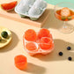 Silicone Rose-Shaped Ice Ball Mold – Reusable & Effortless Release