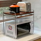 Microwave Storage Rack – Space-Saving Design, Durable Carbon Steel