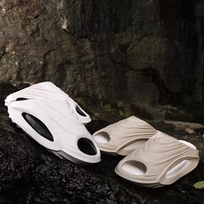 Trendy Sport Slides – Thick Sole, Non-Slip & Ergonomic Design
