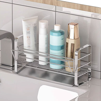 Stainless Steel Kitchen Rag Drain Rack – Rustproof, Durable & Easy to Clean