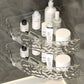 Strong Acrylic Wall-Mounted Shelf & Easy Cleaning,Easy installation