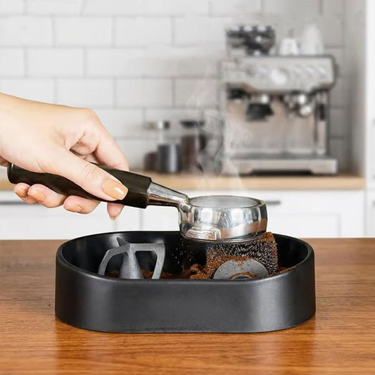 Electric Espresso Coffee Portafilter Cleaning Kit: All-in-One Barista Tool Set