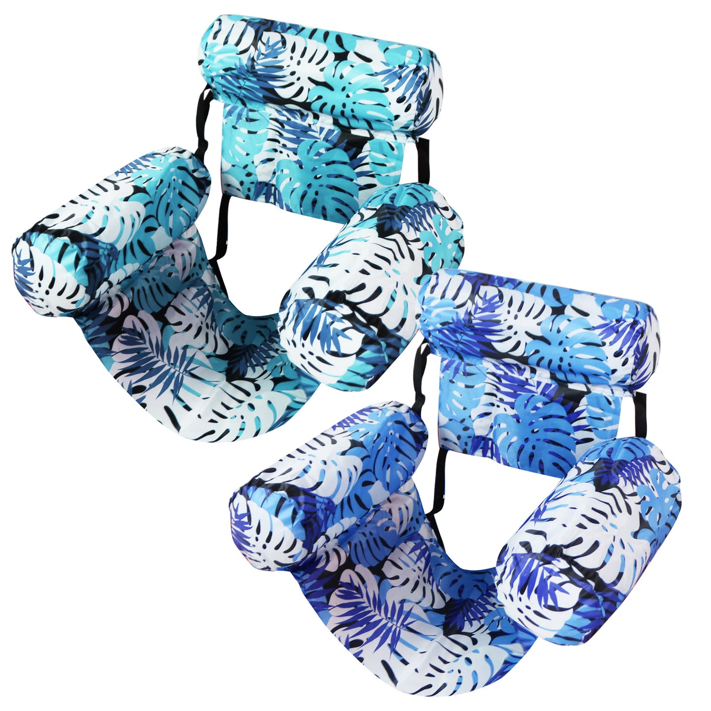 AquaLounge Inflatable Water Chair – Foldable Floating Sofa