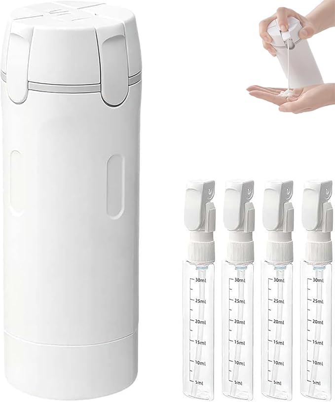 OmniTravel 4-in-1 Rotating Travel Dispenser
