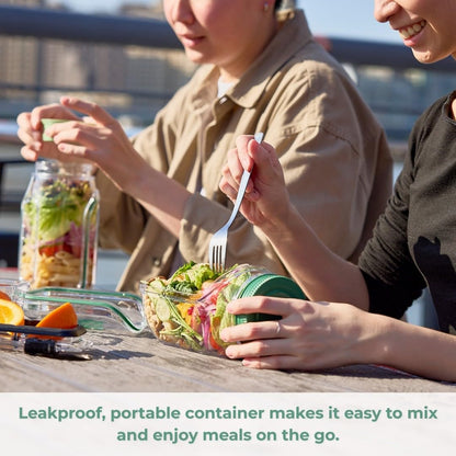 Aura Salad Pod – Keep Your Greens Crisp & Dressing Separate