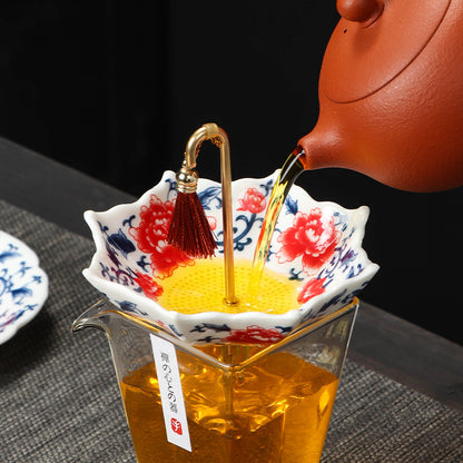 UmbraTea™ Ceramic Tea Strainer for Tea, Herbal Drinks & Coffee