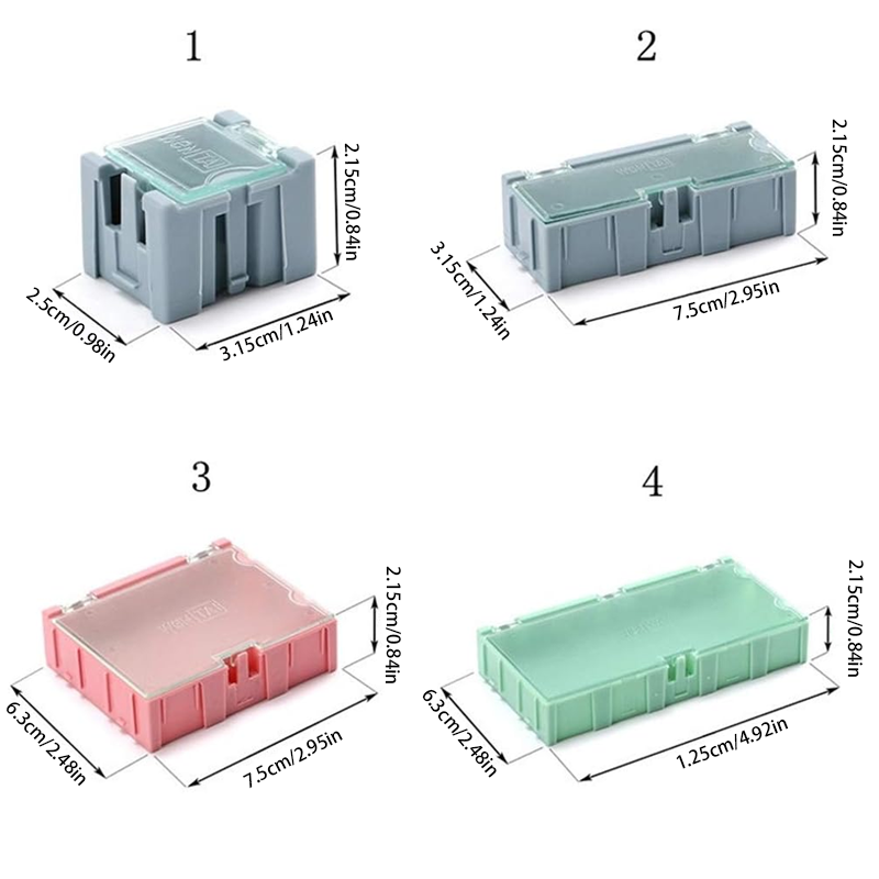 Modular Patch Box - Customizable Design, Separate Compartments