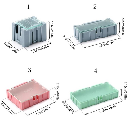 Modular Patch Box - Customizable Design, Separate Compartments