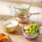 3-in-1 Fruit Strainer Basket - Large Capacity, Fast Draining