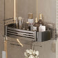 Space Aluminum No-Drill Bathroom Corner Shelf – Quick Drainage & Strong Load-Bearing