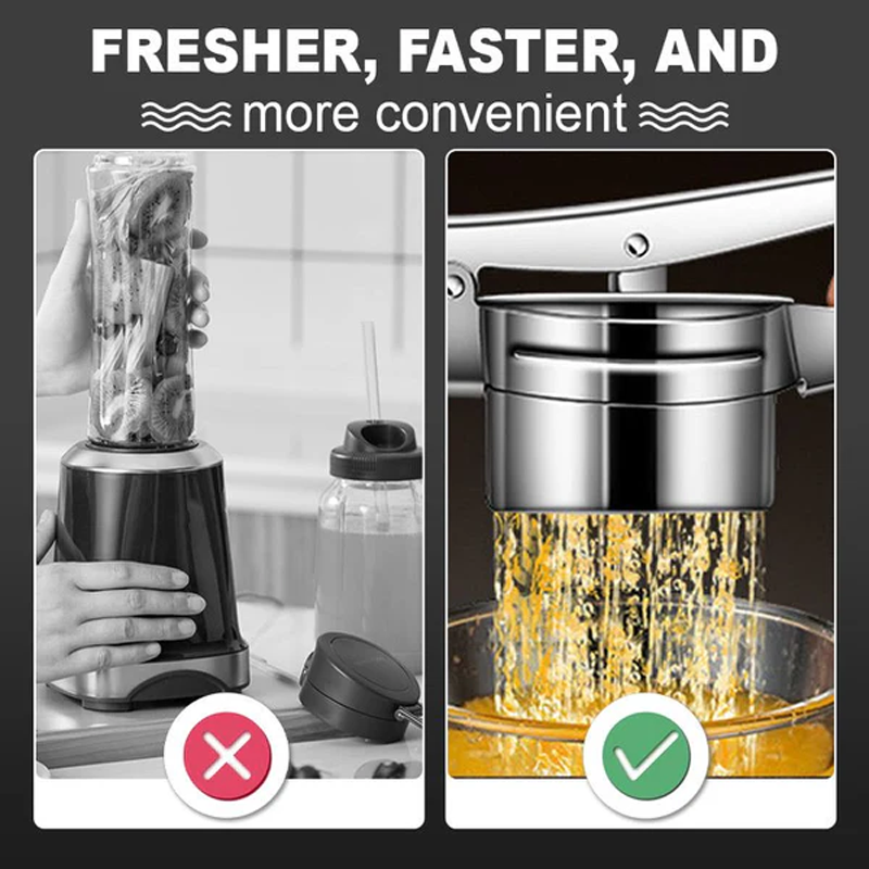 Kitchen Potato Masher with Juice Squeezer – Easy & Efficient