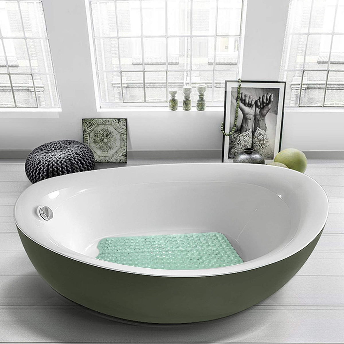 GripBloom™ Non-Slip Safety Mat for Bathroom, Shower, Kitchen & More