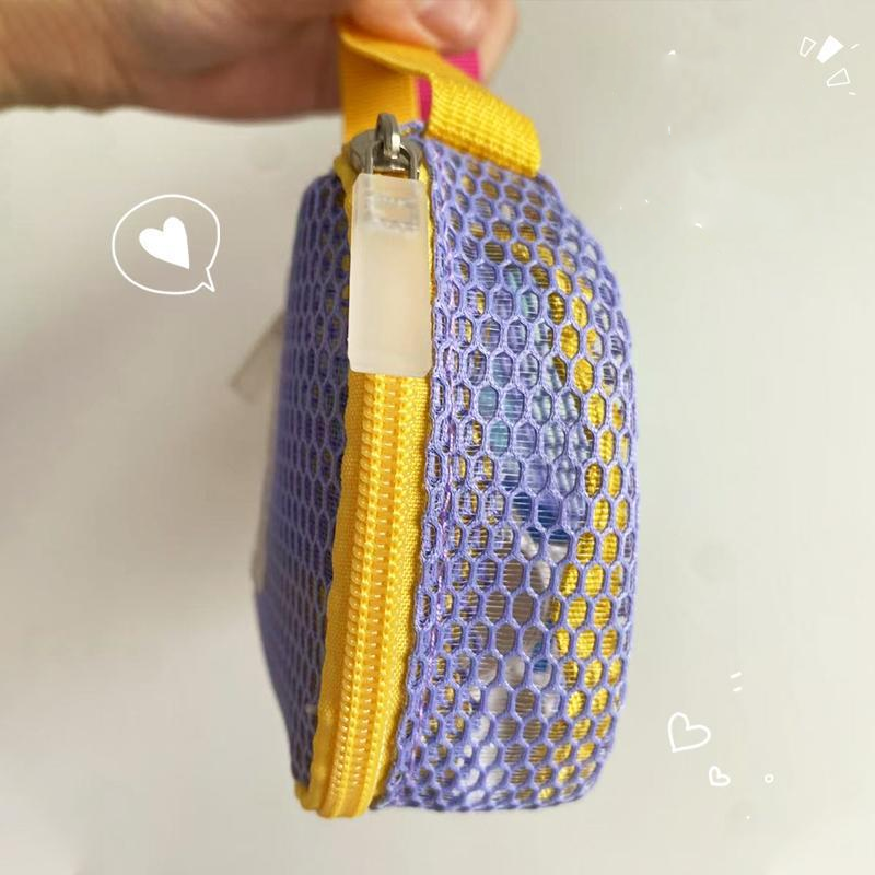 Large Mesh Makeup Bag – Lightweight &Big Capacity