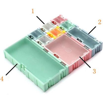 Modular Patch Box - Customizable Design, Separate Compartments