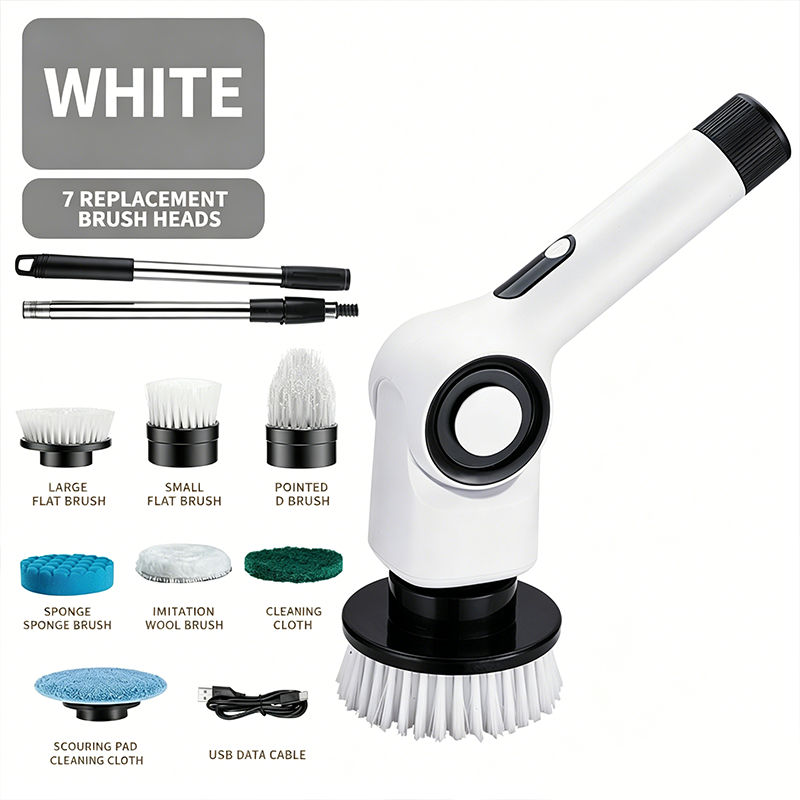 The HydroGlide · Modular Cordless Spin Scrubber Vault