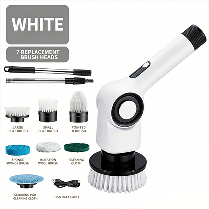 The HydroGlide · Modular Cordless Spin Scrubber Vault