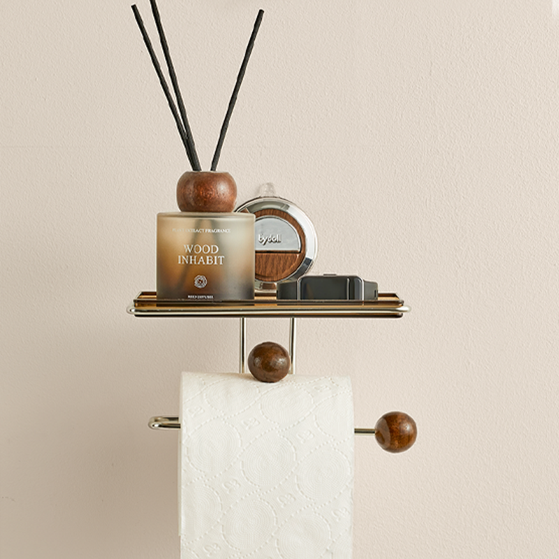 No-Drill Suction Paper Towel Holder – Stainless Steel with Press Bar