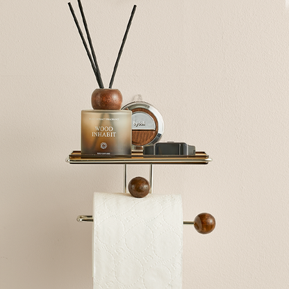 No-Drill Suction Paper Towel Holder – Stainless Steel with Press Bar
