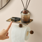 No-Drill Suction Paper Towel Holder – Stainless Steel with Press Bar