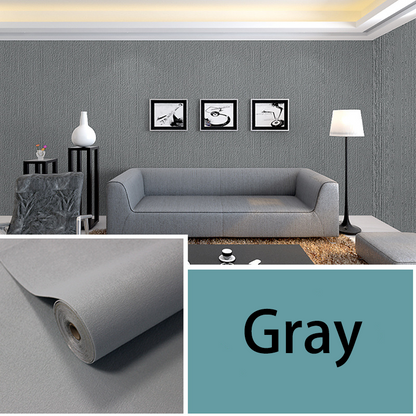 Linen-Pattern Self-Adhesive Wall Stickers – Moisture & Mold Resistant, Strong