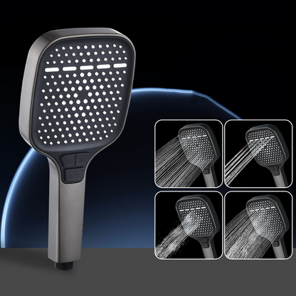 High-Pressure Shower Head – 4 Spray Modes & Large Panel