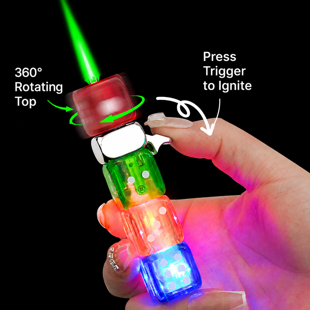 DiceSpin™ Fidget Dice Lighter for Men & Women