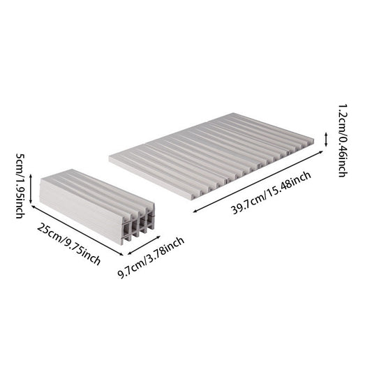 Foldable Silicone Draining Mat – Heat Resistant Design
