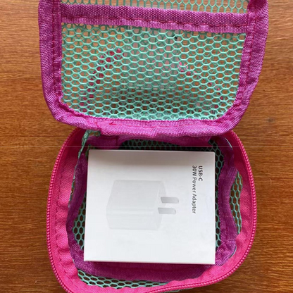 Large Mesh Makeup Bag – Lightweight &Big Capacity