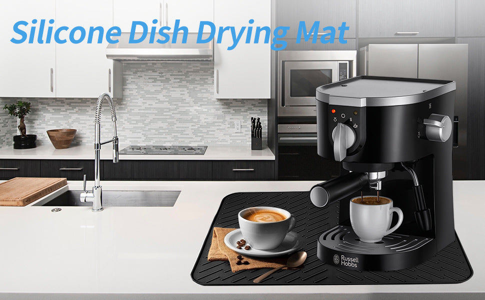 Sloped Silicone Draining Mat – Heat-Proof & Non-Slip