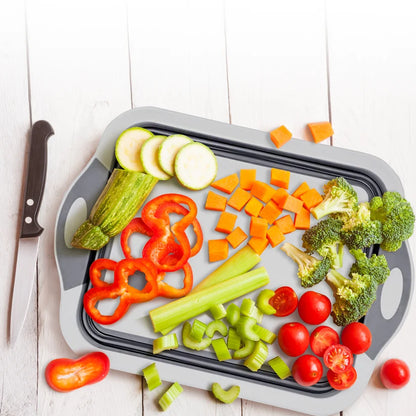 PrepFold™ 3-in-1 Collapsible Cutting Board & Wash Basin